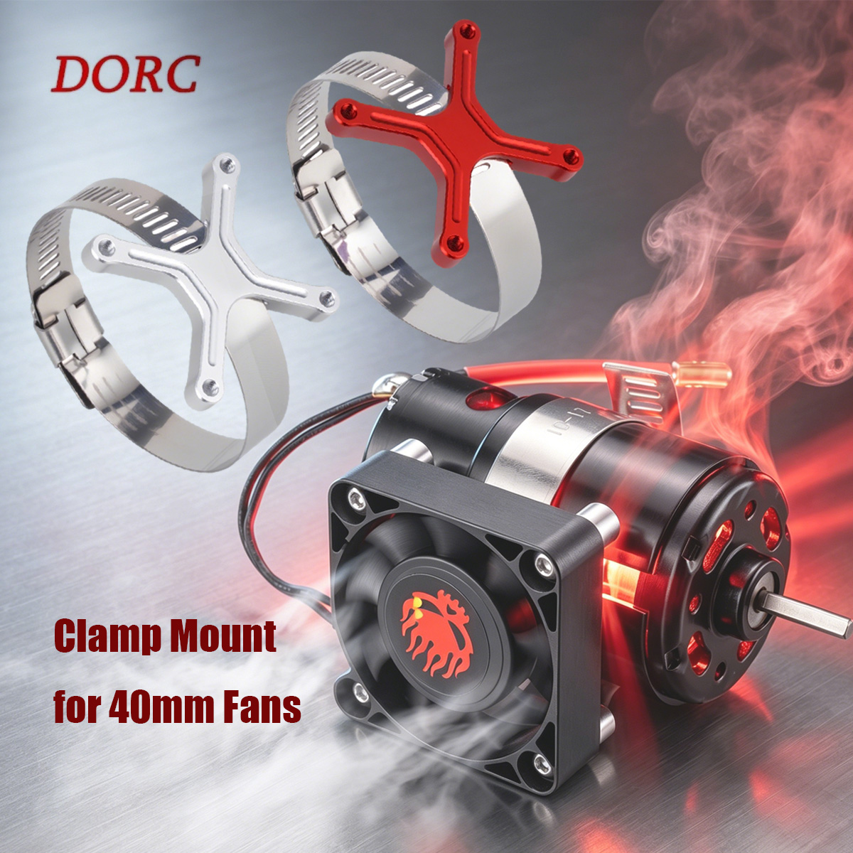 Rc Hobby Engine - Universal Adjustable Fan Mount 30-49mm Wide