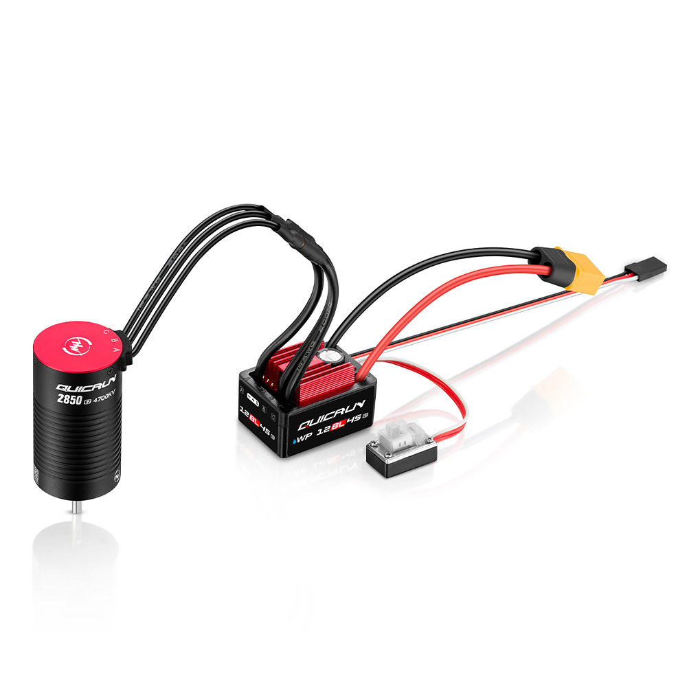 Rc Hobby Engine - HOBBYWING Brushless Sensorless Combo QUICRUN 2840