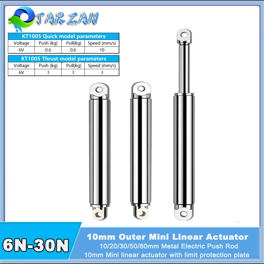 Rc Hobby Truck - 10mm Linear Actuator Retractable Pen Type