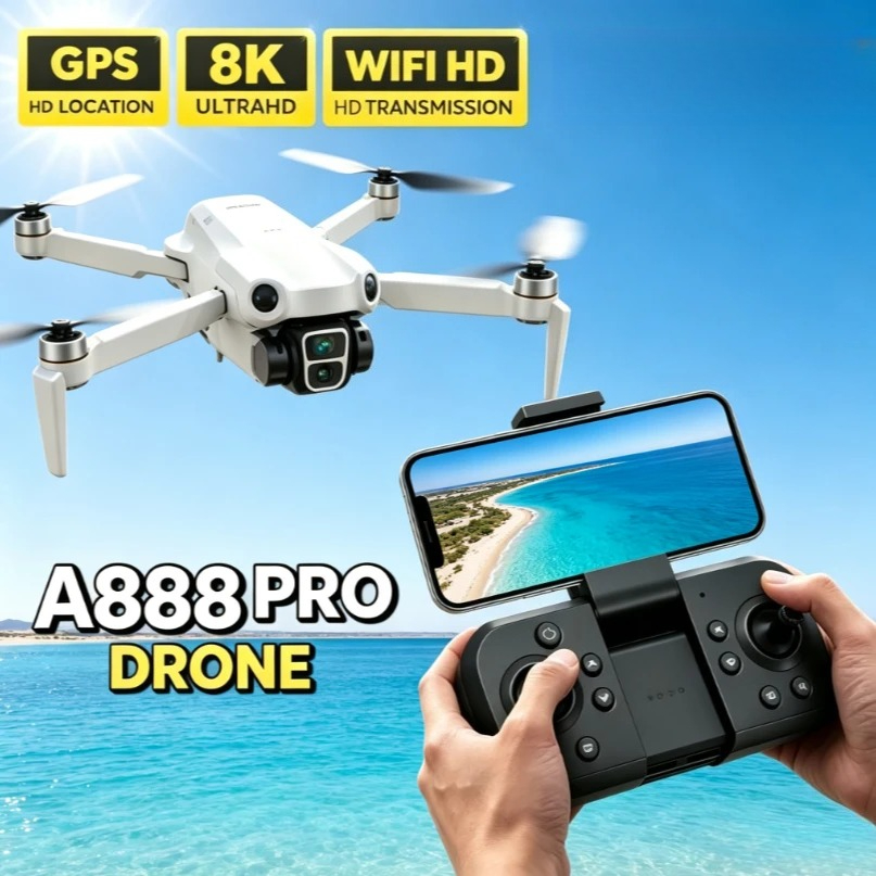 Rc Hobby China - Original A888 GPS FPV Drone Foldable