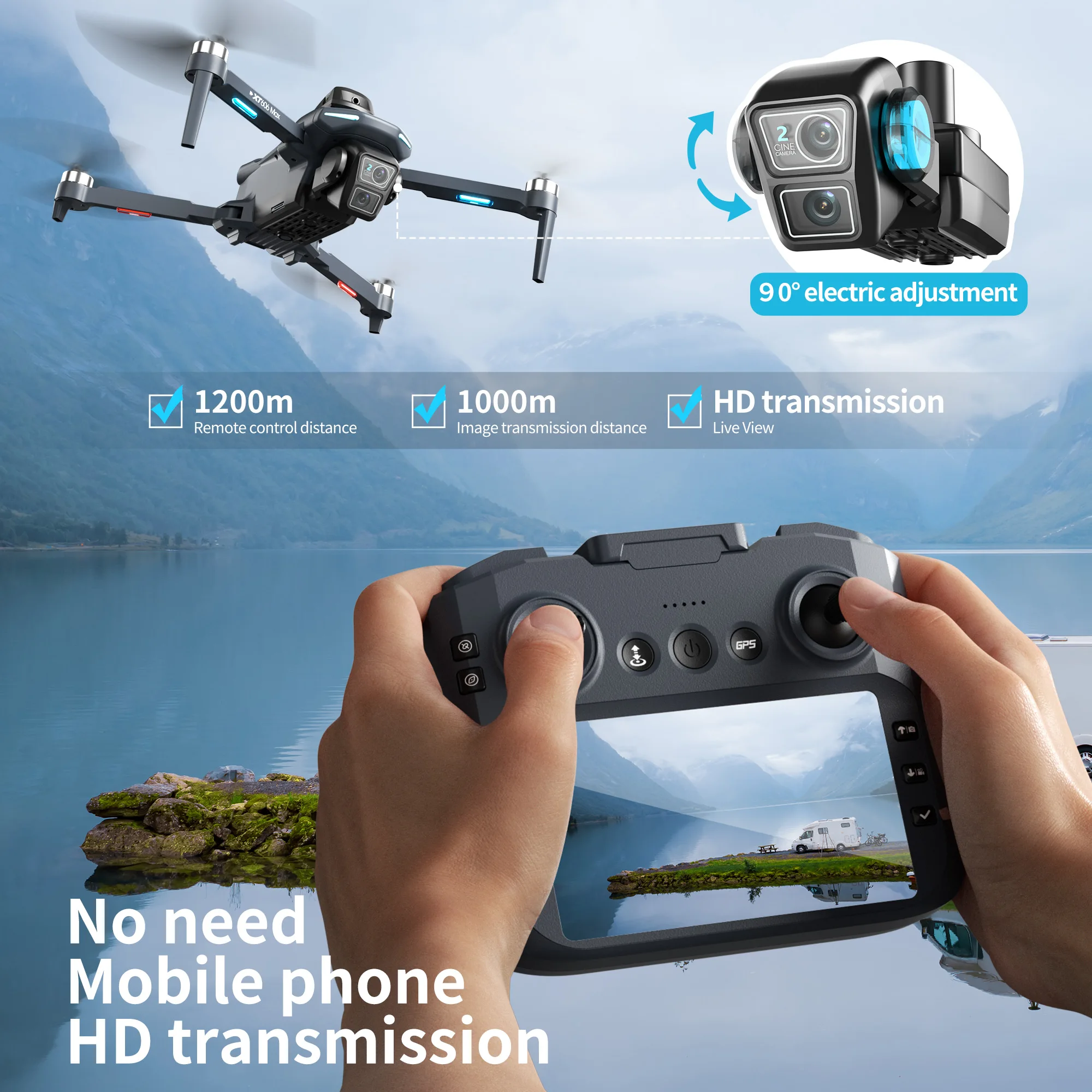 Original XT606 Drone Professio - đánh giá và giá Rc Hobby China