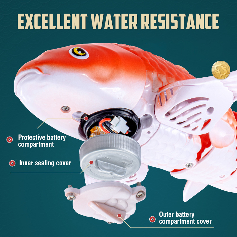 Smart Rc Fish Bionic Koi Fish  - đánh giá và giá Rc Submarine Water