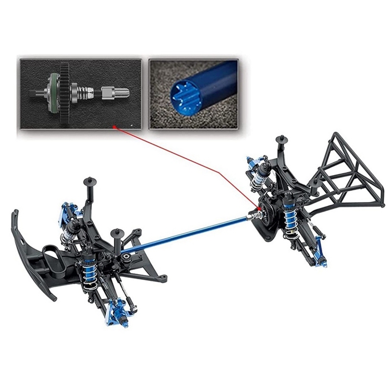 ABJL 3Pcs Metal Rear Center Dr - đánh giá và giá Rc Remo Hobby