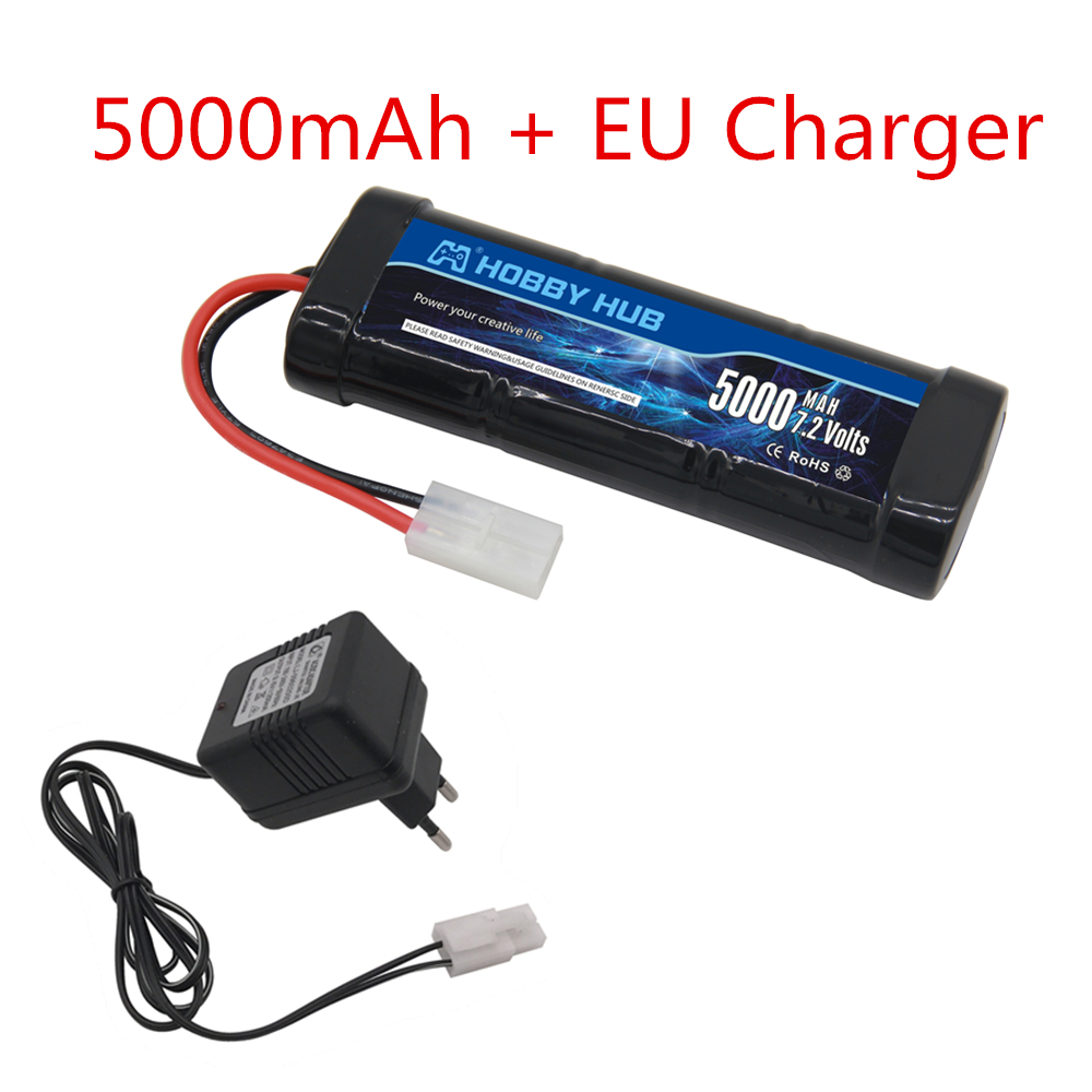 New 7.2V Battery 5000/6800mAh  - đánh giá và giá Rc Hobby Truck