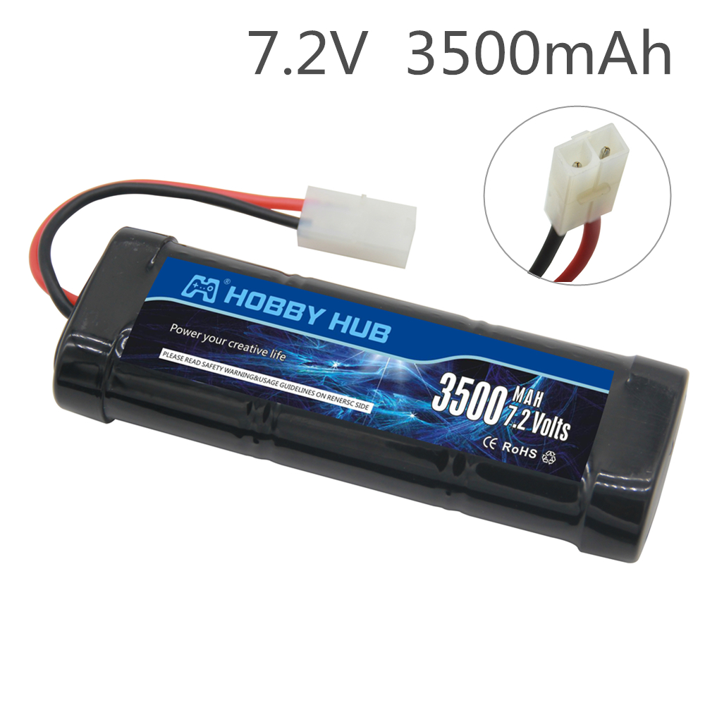 New 7.2V Battery 5000/6800mAh  - đánh giá và giá Rc Hobby Truck