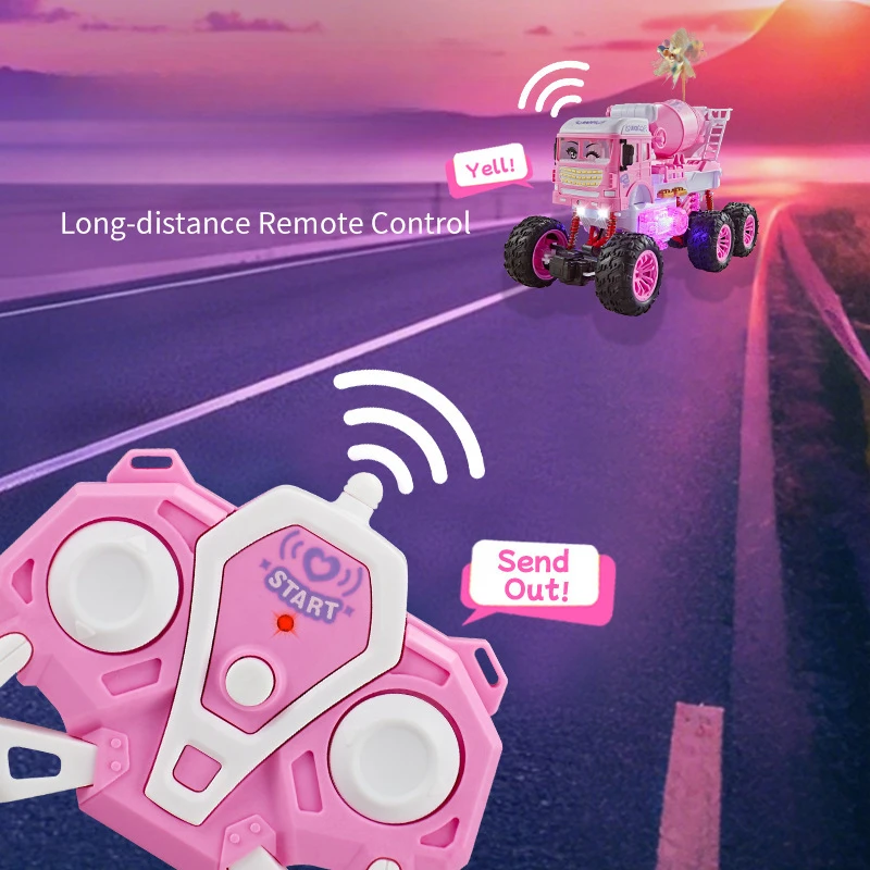 Pink 2.4G Remote Control RC Ca - đánh giá và giá Rc Hobby Tech Bali