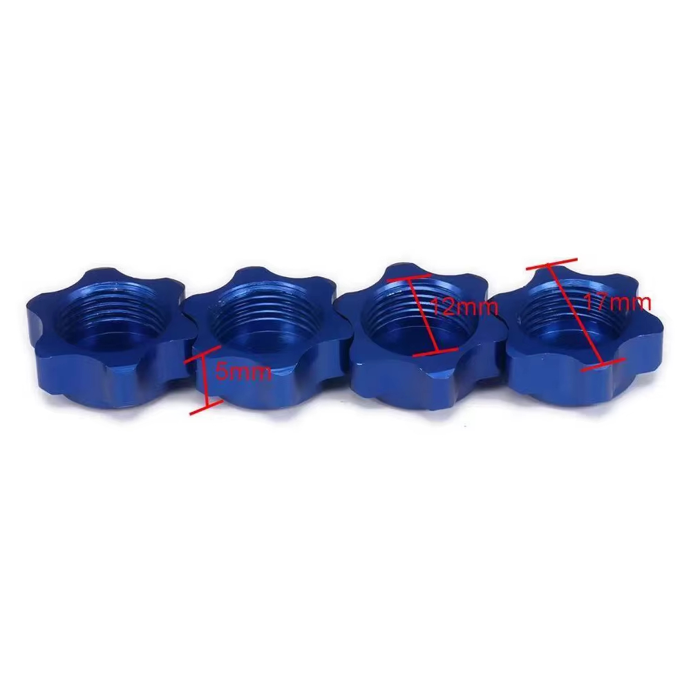 17mm Aluminum Wheel Hub Hex Nu - đánh giá và giá Rc Hobby Truck