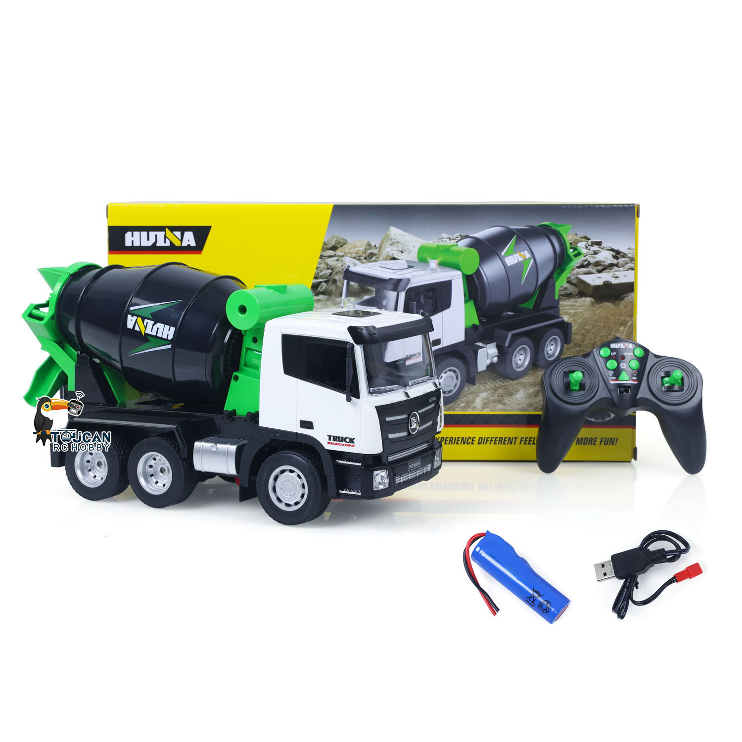 HUINA 1/18 1557 2.4G 9CH RC Co - đánh giá và giá Rc Hobby Trucks