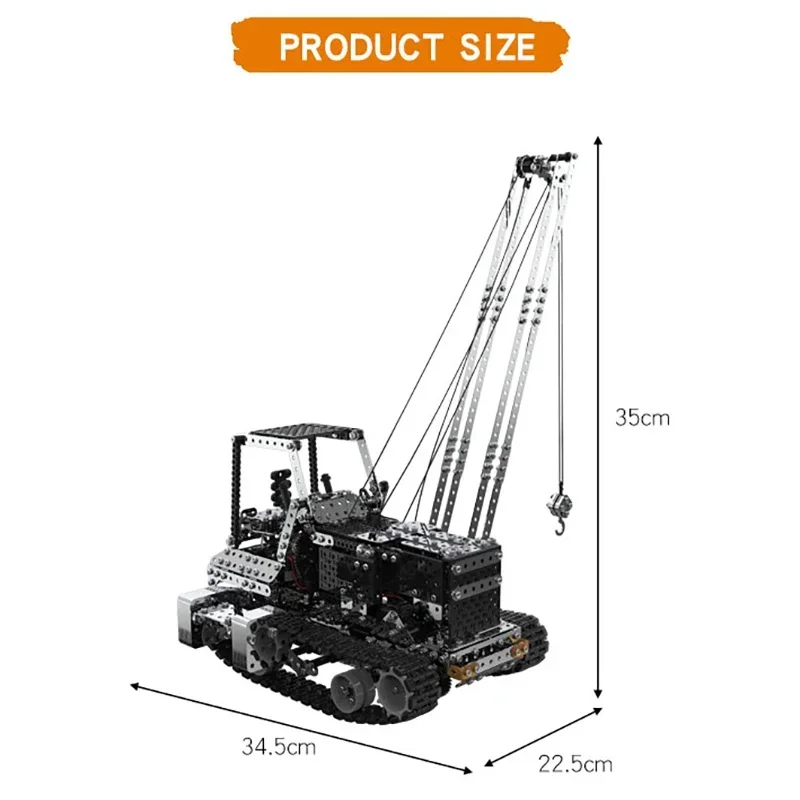 DIY Metal RC Crane Electric Ho - đánh giá và giá Rc Hobby Truck