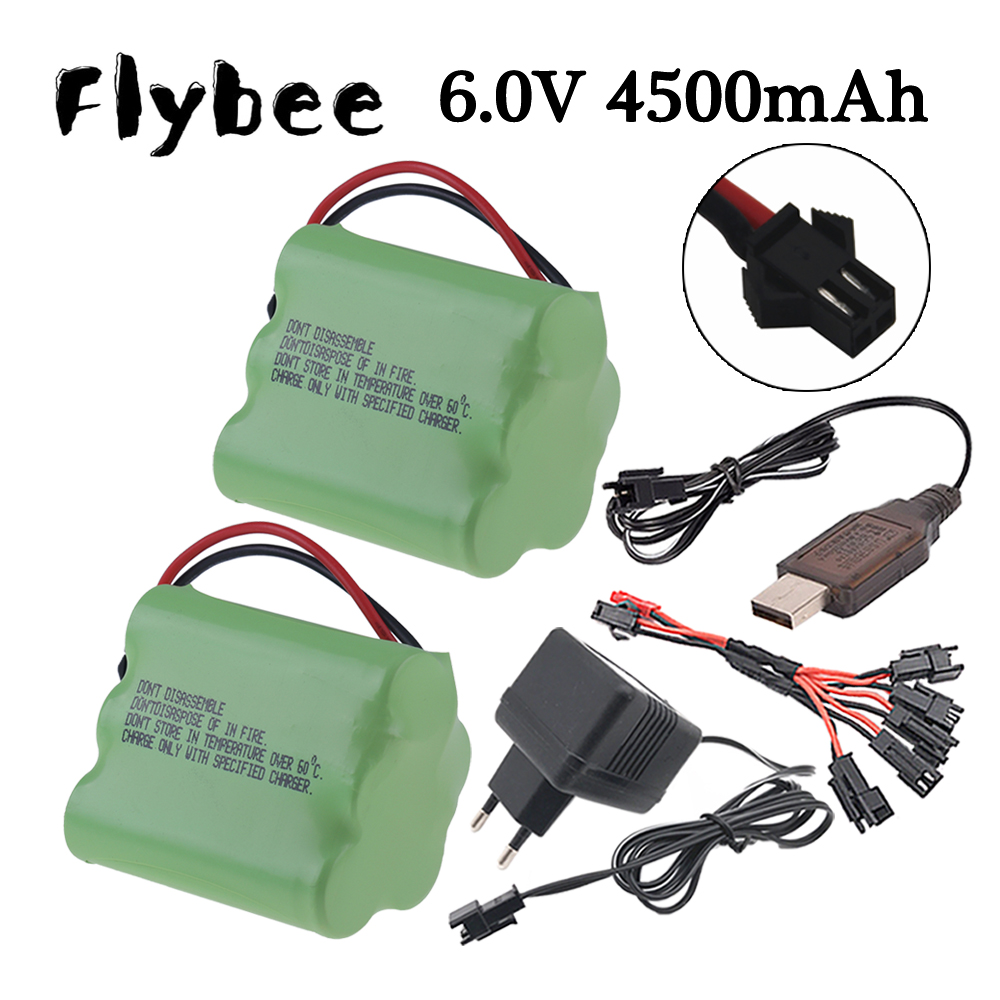 6v 4500mAh Ni-MH Battery SM Pl - đánh giá và giá Rc Hobby Truck