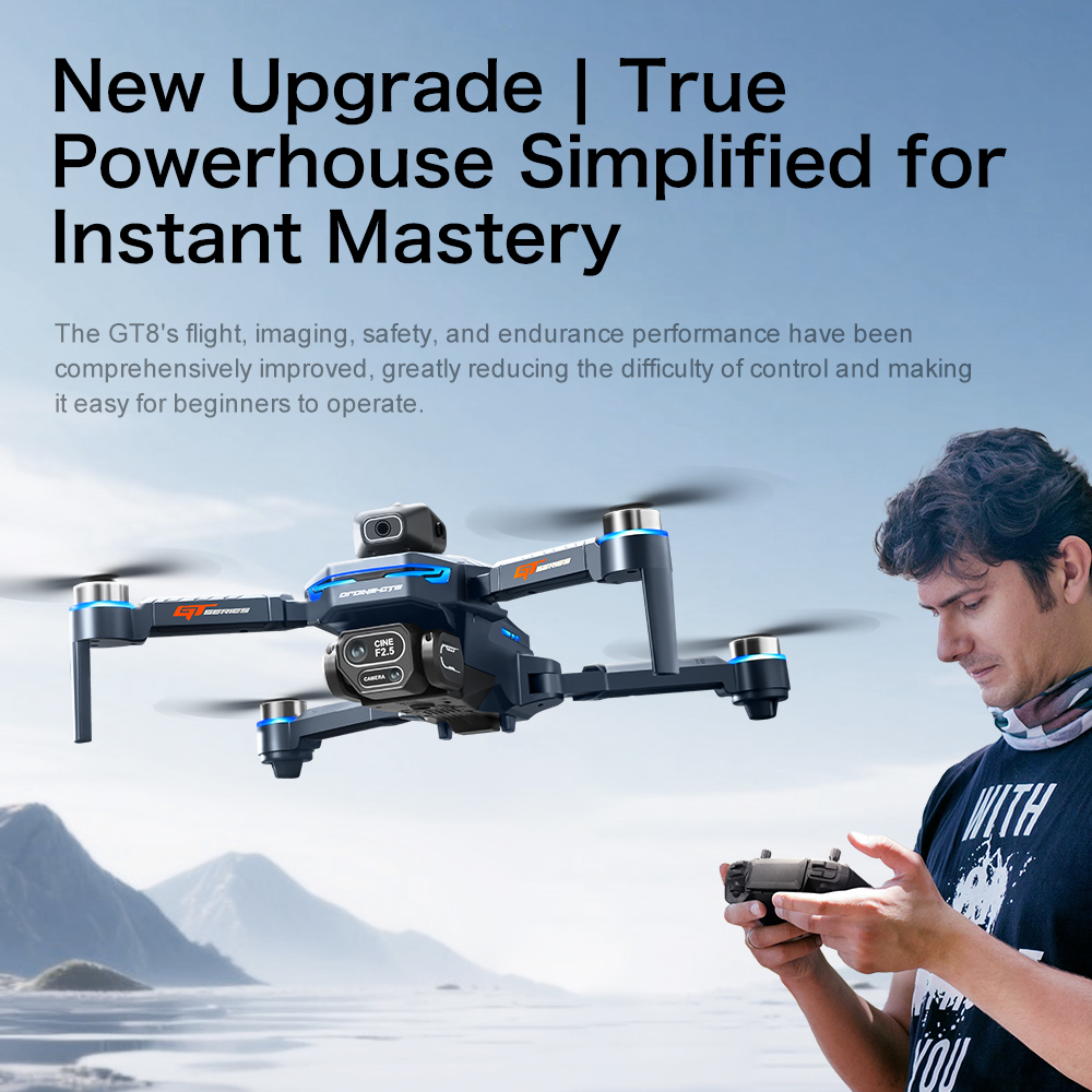 Original GT8 Drone 8K Professi - đánh giá và giá Rc Hobby China