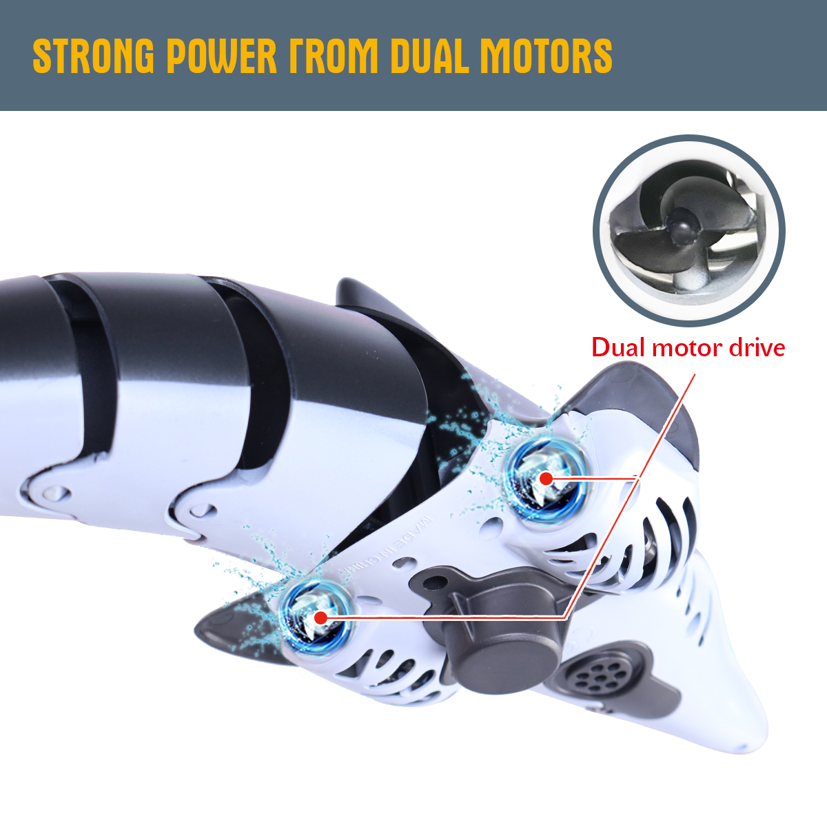 Shark  Rc Dolphin whale Spray  - đánh giá và giá Rc Submarine Water
