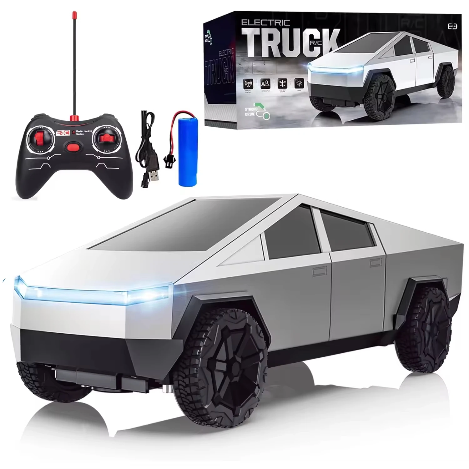 1:24 RC Cybertruck Pickup 4WD  - đánh giá và giá Rc Hobby Tech Bali