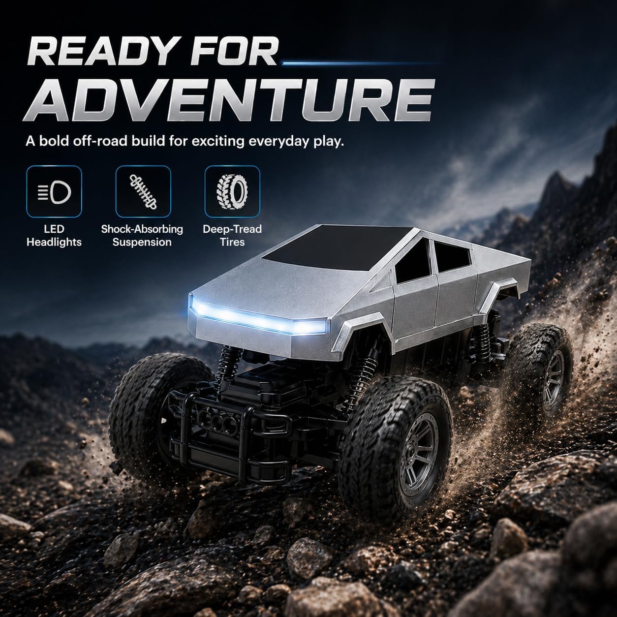 1:18 RC Car Remote Control Tru - đánh giá và giá Rc Hobby Tech Bali