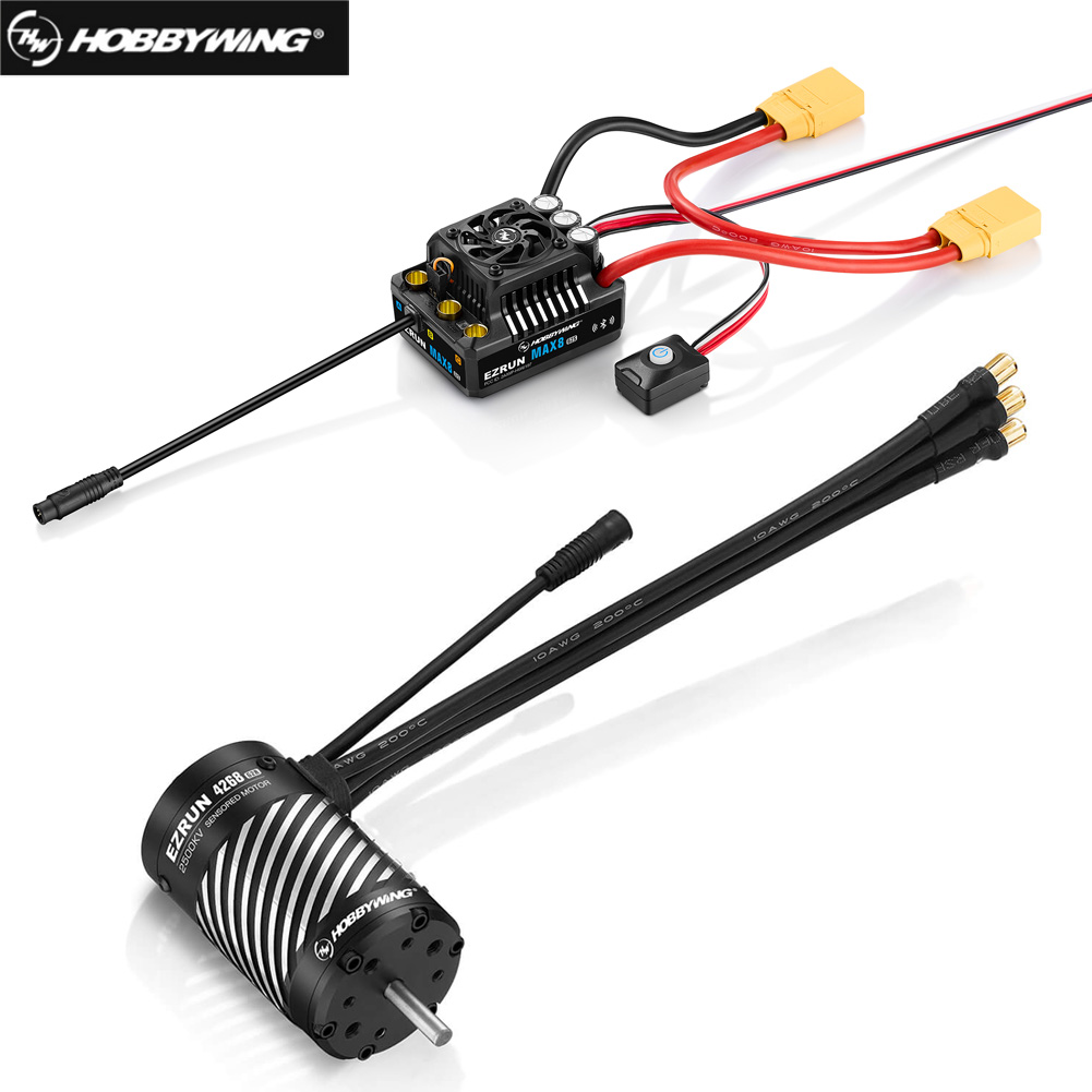 Hobbywing EZRUN MAX8 G2S 160A  - đánh giá và giá Rc Hobby Engine