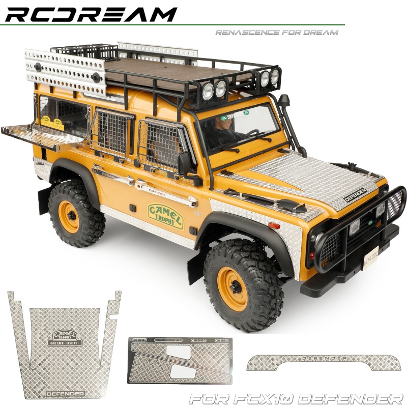RC Car Hood/Side Skirt Skid Pl - đánh giá và giá Rc Hobby Desk