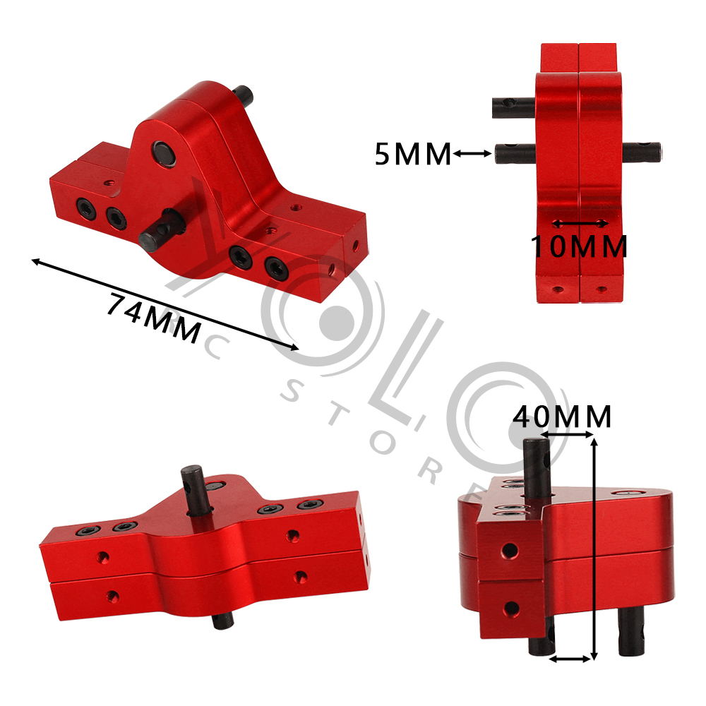 Aluminum 1pc D90 Transfer Case - đánh giá và giá Rc Hobby Truck