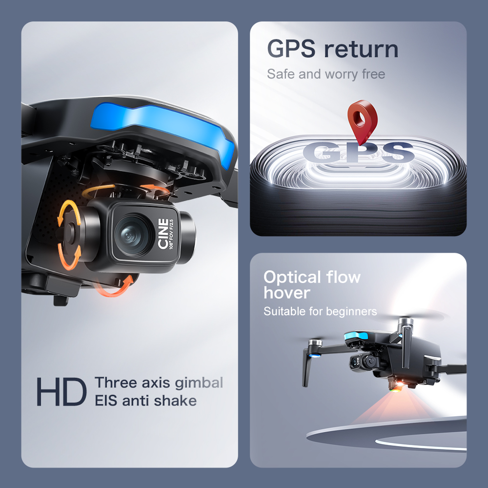 Original S-X1 GPS Drone 8KHD p - đánh giá và giá Rc Hobby China