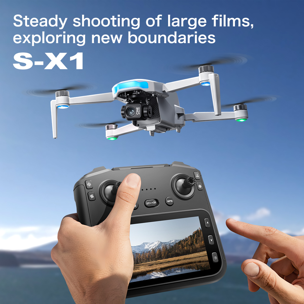 Original S-X1 GPS Drone 8KHD p - đánh giá và giá Rc Hobby China