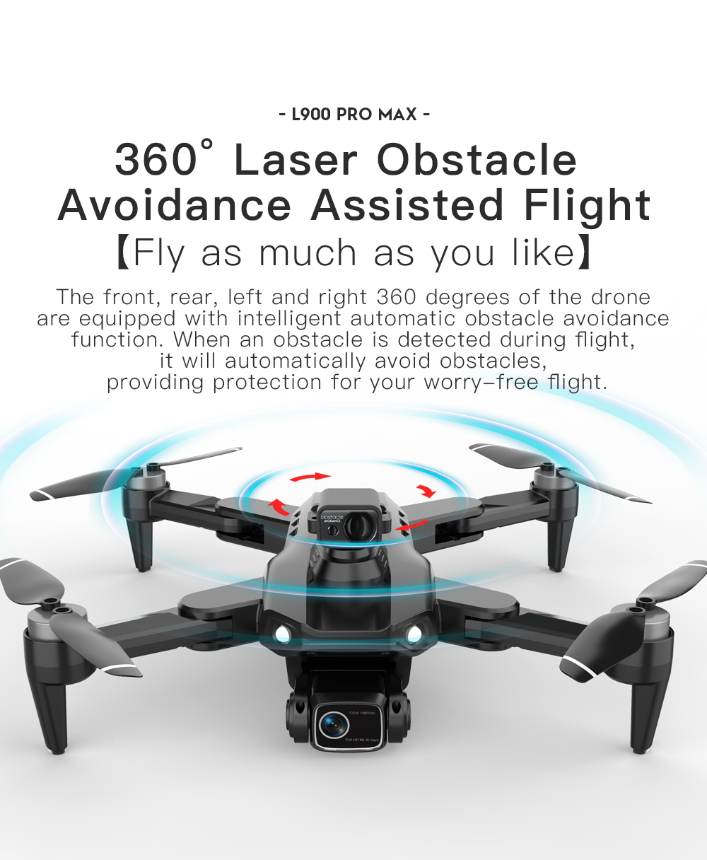 LYZRC L900 PRO MAX Laser obsta - đánh giá và giá Rc Hobby China