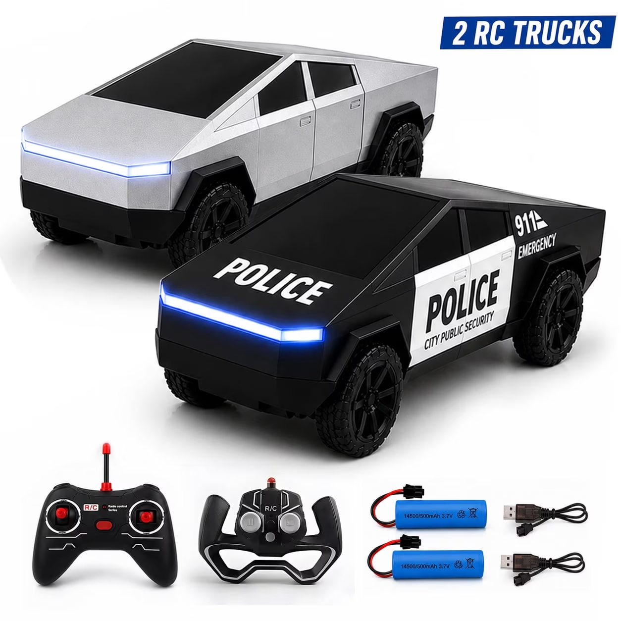 2PCS RC Cyber Truck Toys Remot - đánh giá và giá Rc Hobby Tech Bali