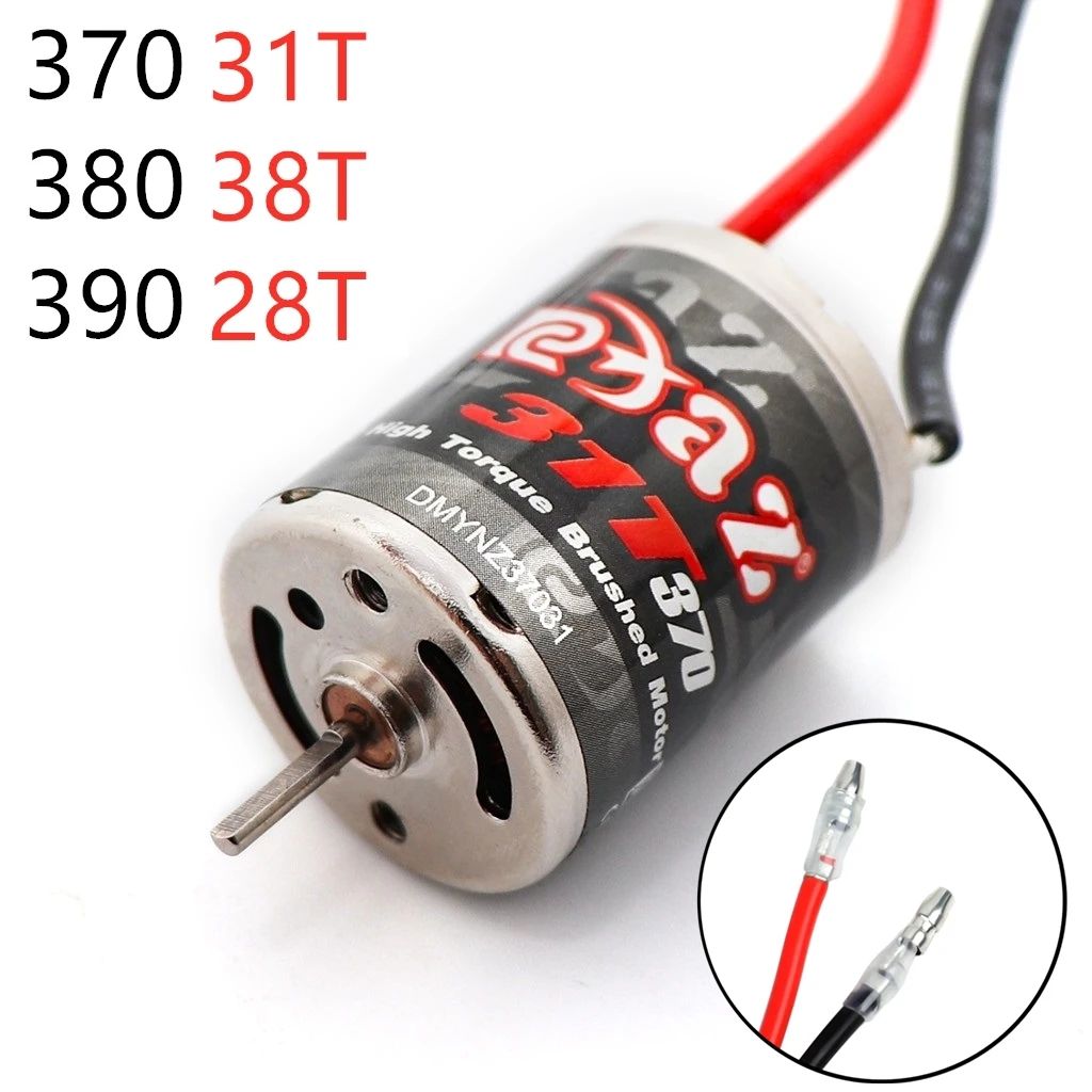370/380/390 Brushed Motor DC M - đánh giá và giá Rc Hobby Engine