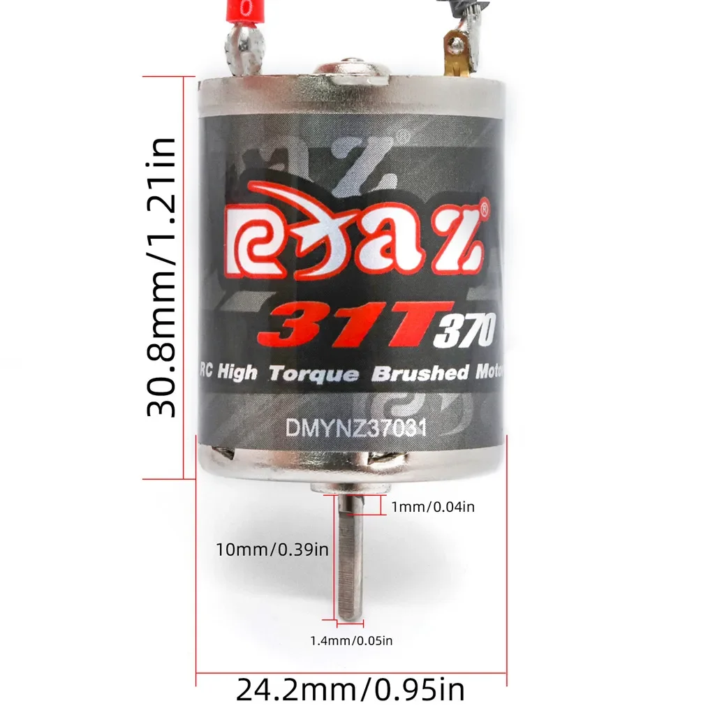 370/380/390 Brushed Motor DC M - đánh giá và giá Rc Hobby Engine