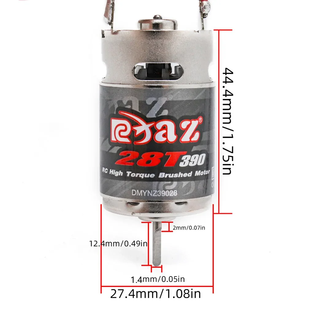 370/380/390 Brushed Motor DC M - đánh giá và giá Rc Hobby Engine