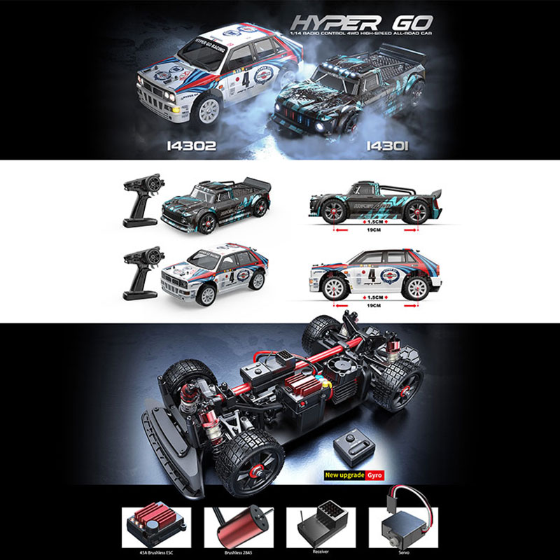 Hyper Go MJX 14301 14302 14303 - đánh giá và giá Rc Hobby Trucks