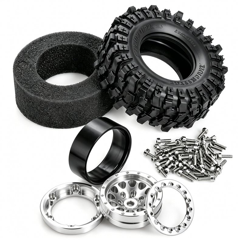 X18A-1.3 Inch RC Beadlock Whee - đánh giá và giá Rc Hobby Trucks