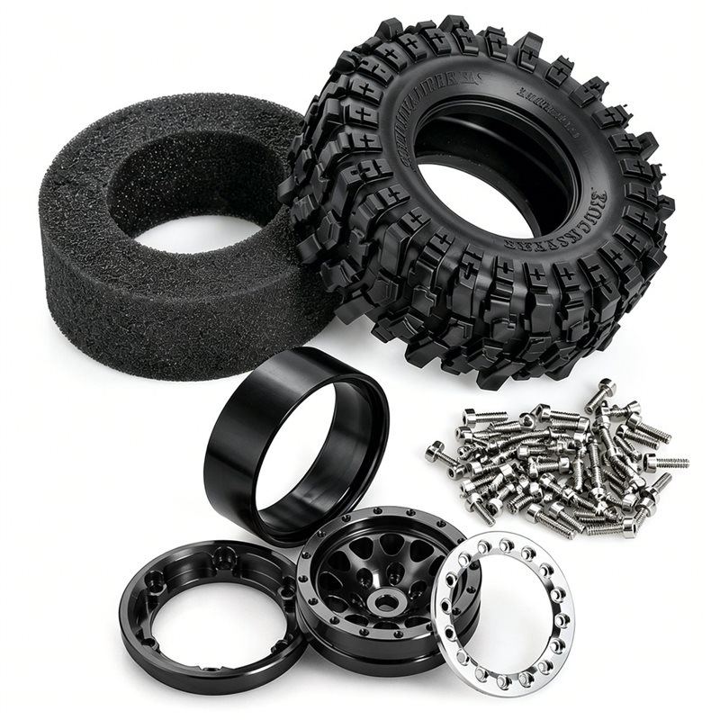 X18A-1.3 Inch RC Beadlock Whee - đánh giá và giá Rc Hobby Trucks