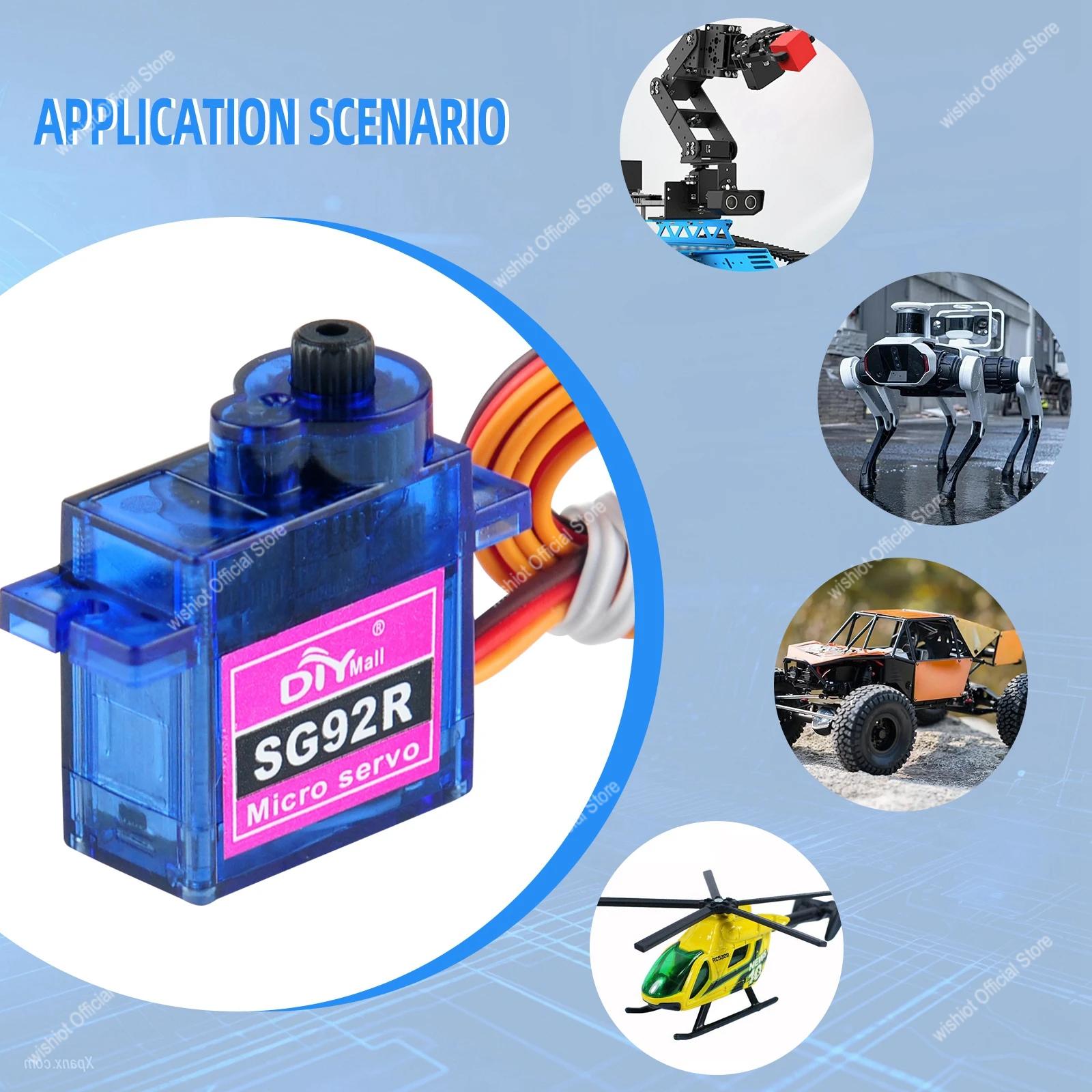 SG92R Micro Servo Motor 4.8-6V - đánh giá và giá Rc Hobby Toys