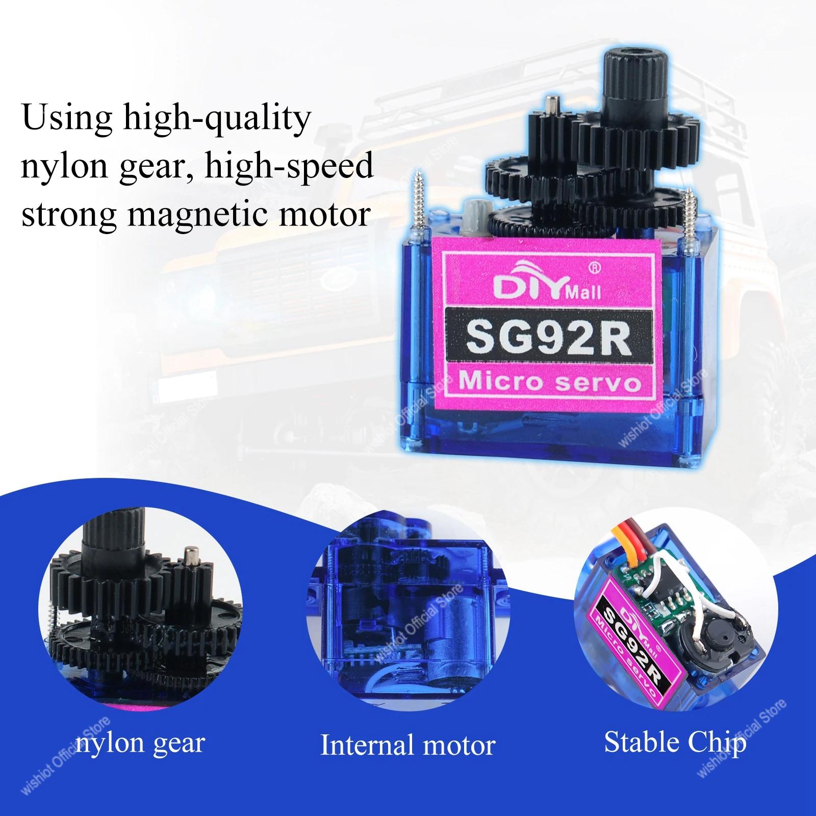 SG92R Micro Servo Motor 4.8-6V - đánh giá và giá Rc Hobby Toys