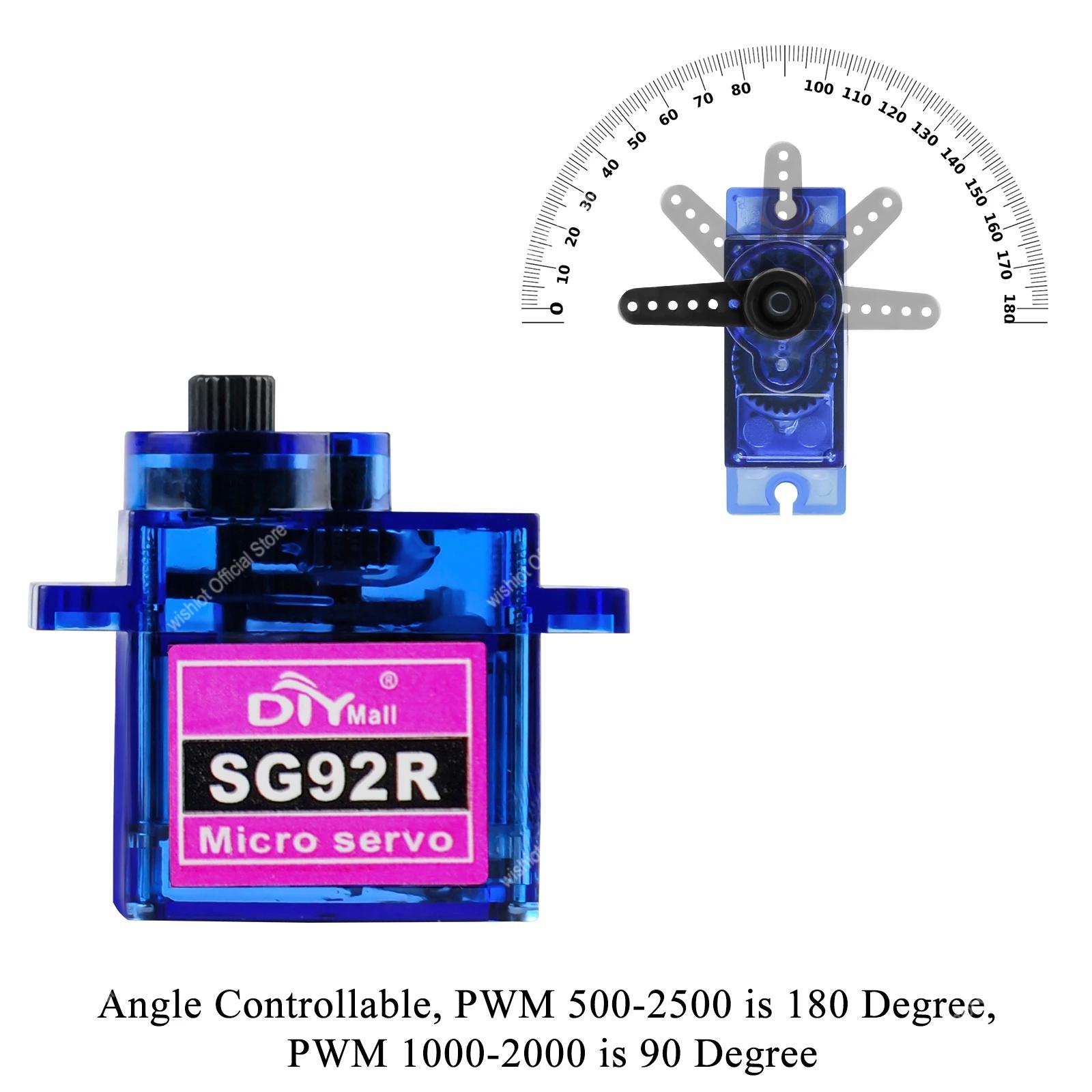 SG92R Micro Servo Motor 4.8-6V - đánh giá và giá Rc Hobby Toys