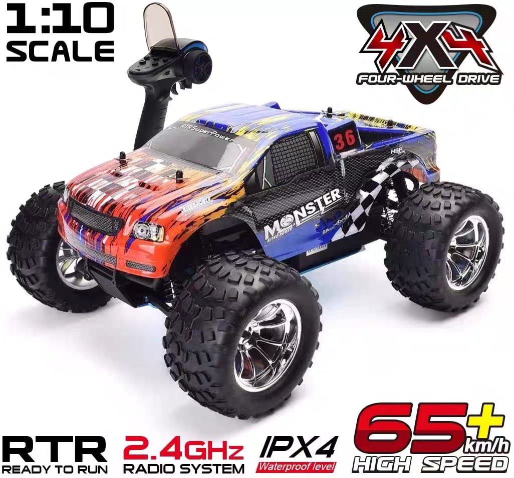 HSP RC Truck 1:10 Scale Nitro  - đánh giá và giá Rc Hobby Engine