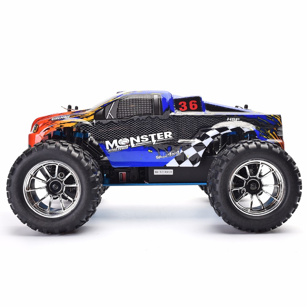 HSP RC Truck 1:10 Scale Nitro  - đánh giá và giá Rc Hobby Engine