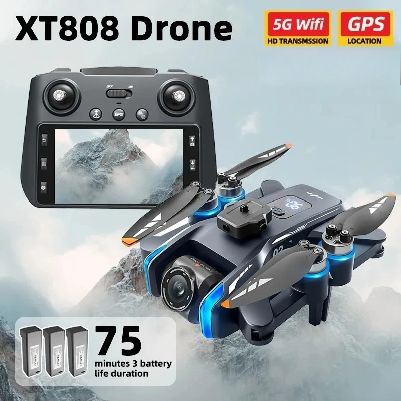 Original XT808 Pro MAX Drone 4 - đánh giá và giá Rc Hobby China