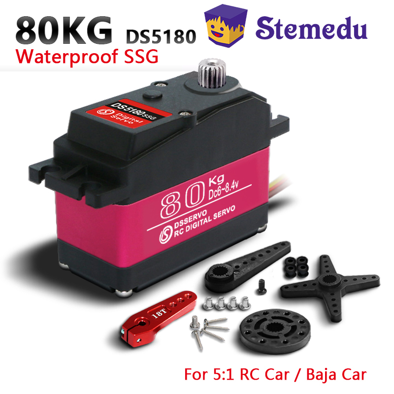 Dsservo Waterproof DS5180 80KG - đánh giá và giá Rc Hobby Toys