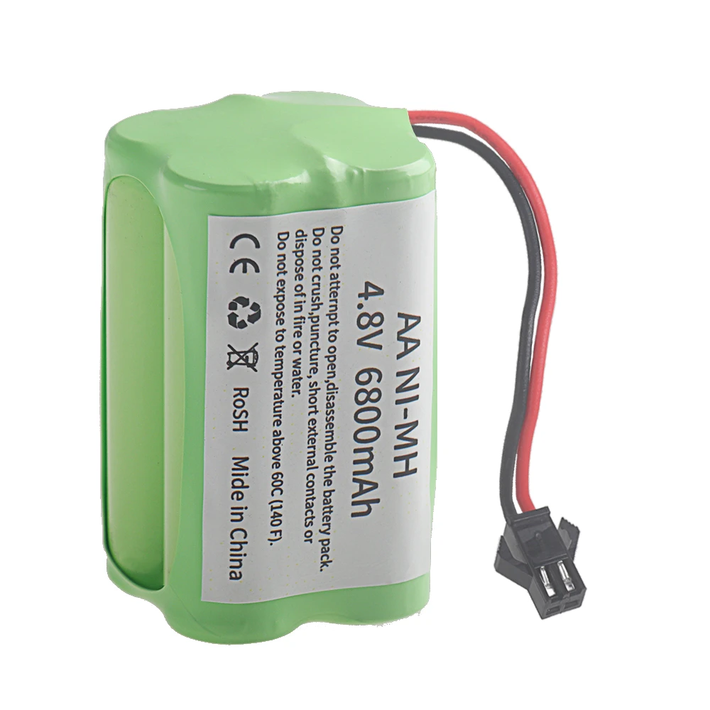 NI-MH 6800mAh 4.8V 4*AA Batter - đánh giá và giá Rc Hobby Truck