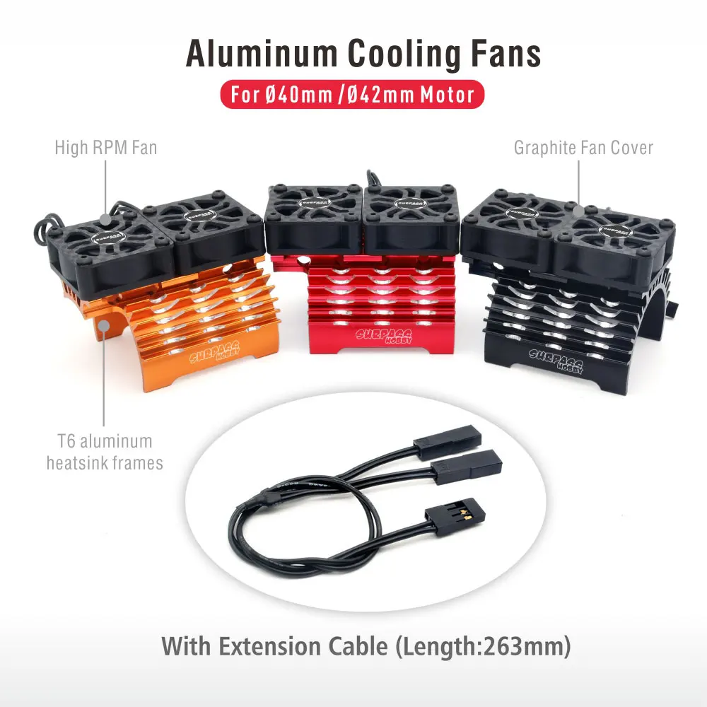 SURPASS HOBBY Dual Cooling Fan - đánh giá và giá Rc Hobby Engine