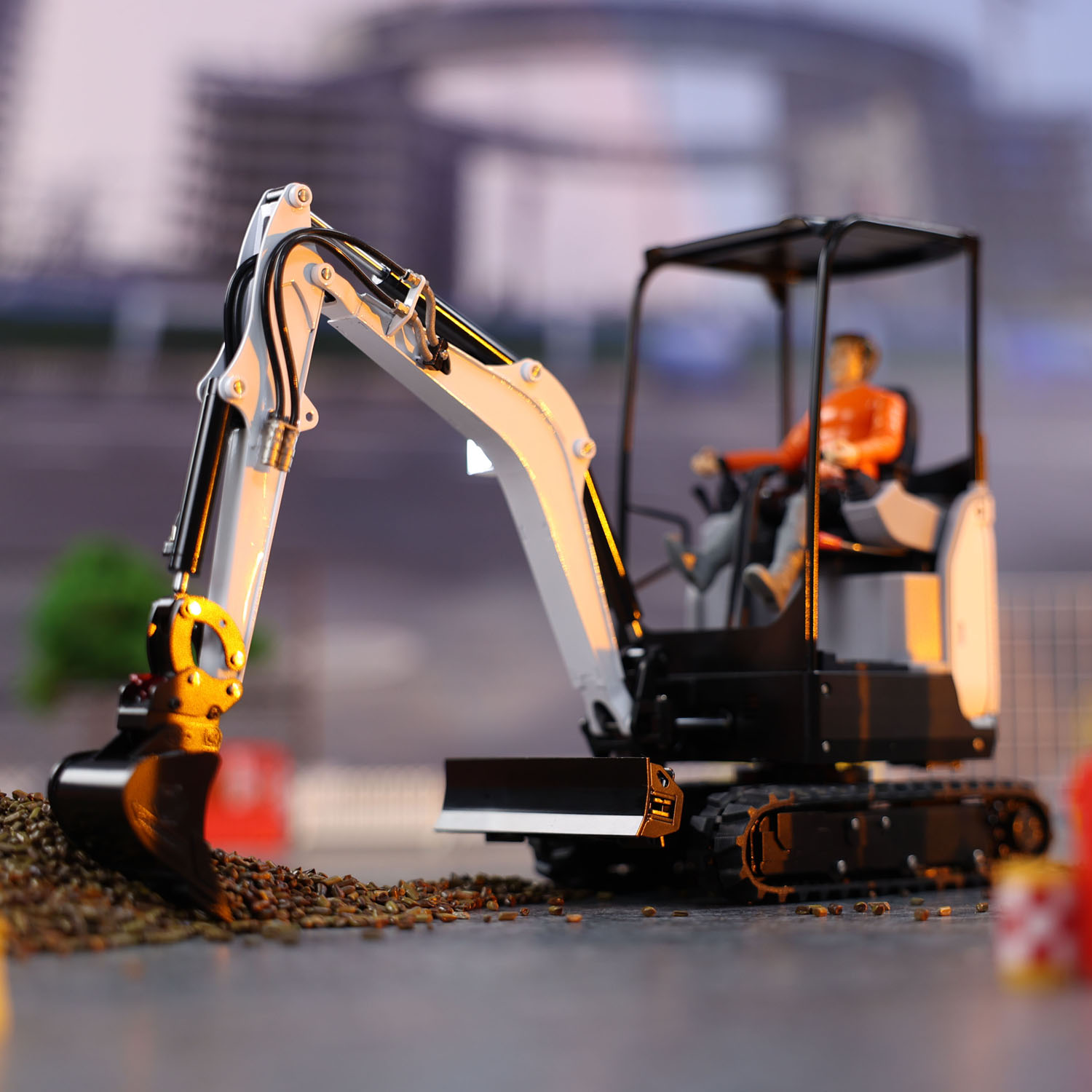 RTR JX E20 RC Mini Excavator 1 - đánh giá và giá Rc Hobby Trucks